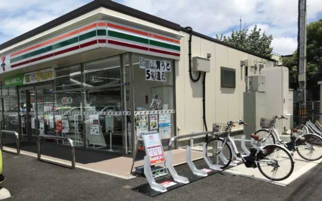 コンビニ　セブン-イレブン 川崎西下橋店（コンビニ）まで1704m