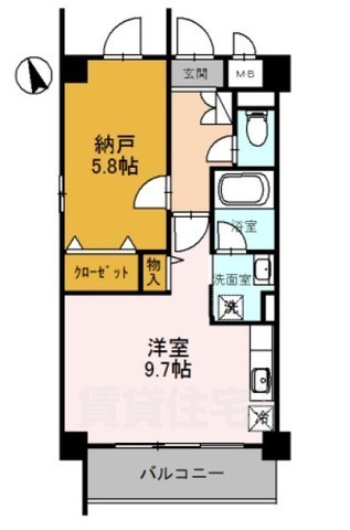 サンロード新和2の間取り写真