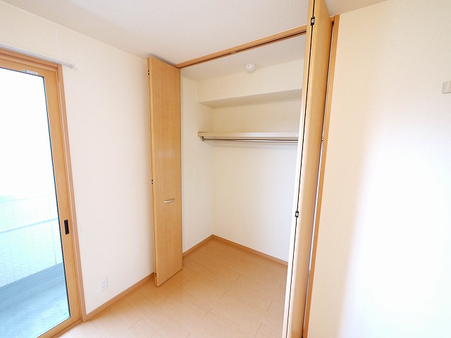 収納　たっぷりとした収納スペースです