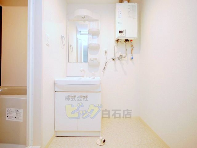 洗面設備　シャンプードレッサー完備しています♪