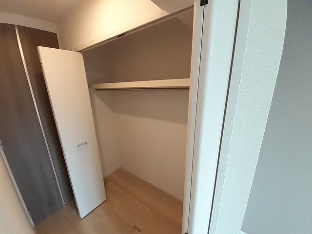収納　たっぷりとした収納スペースです