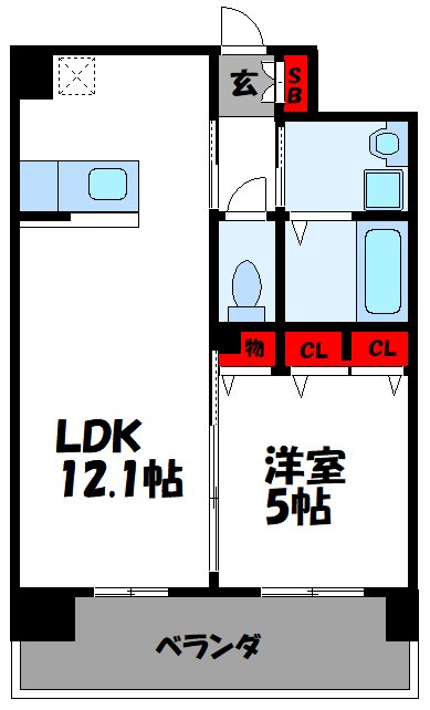 レフティヒルズ多の津_間取り_0