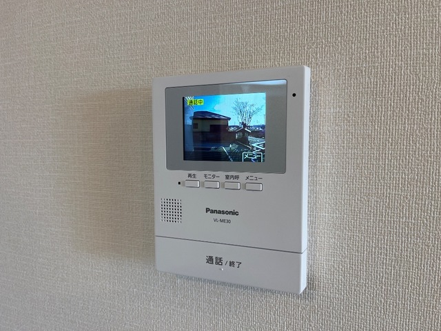セキュリティ　TVインターホンで来た人が分かり安心♪