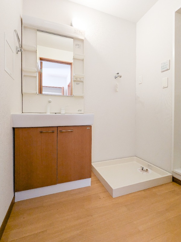 洗面設備　図面と現状に相違がある場合には現状を優先