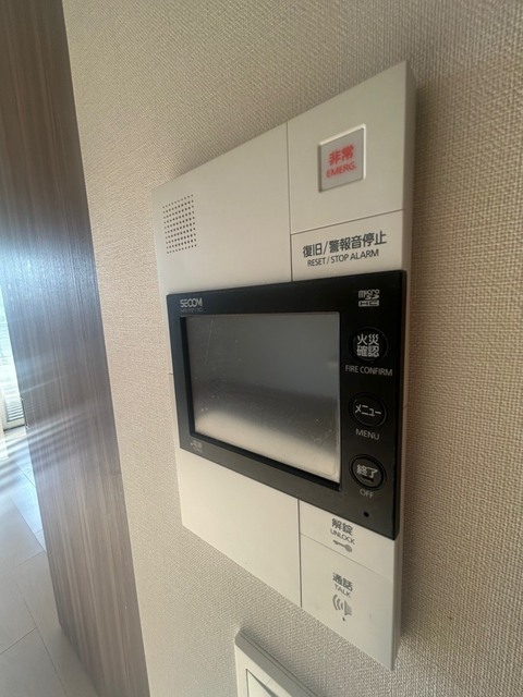 セキュリティ　ＴＶモニター付きインターホン