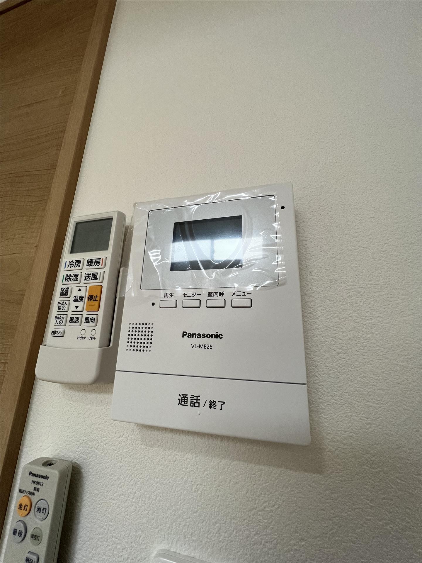 セキュリティ　入居中の為、別室画像です。