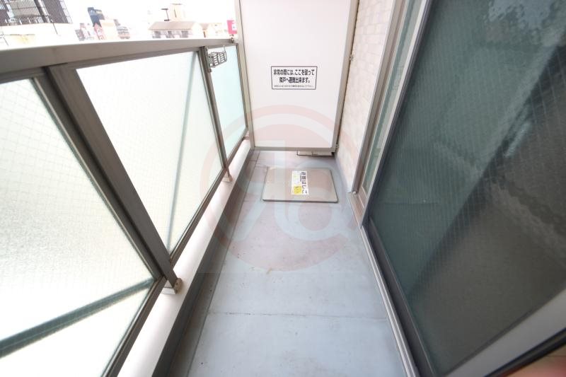 バルコニー　広々としたバルコニーです