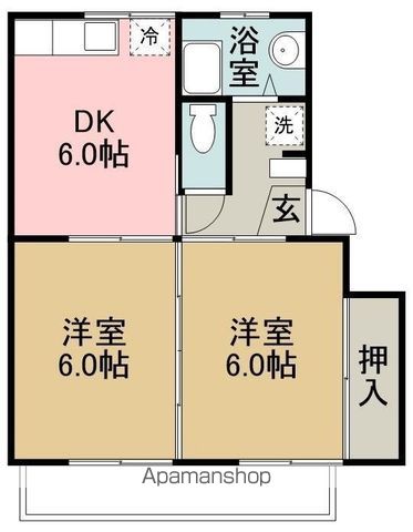 桜第1コーポ_間取り_0
