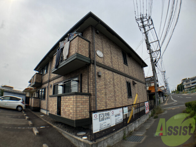 建物外観　宮城県仙台市若林区上飯田一丁目「アイビス上飯田」