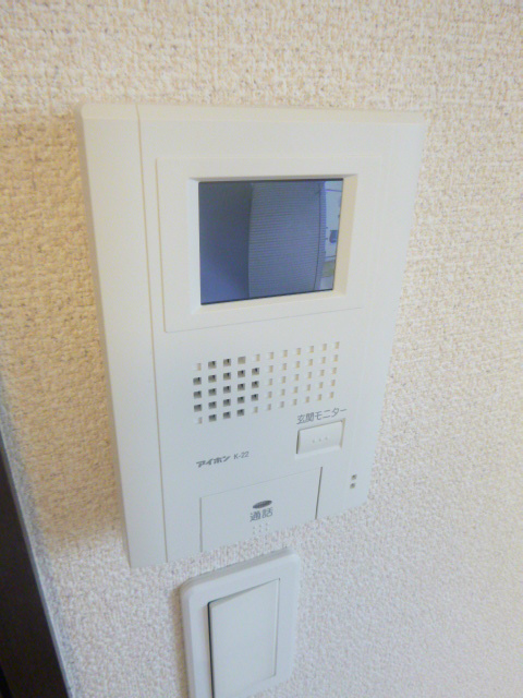 セキュリティ　カラーモニター付きインターホン