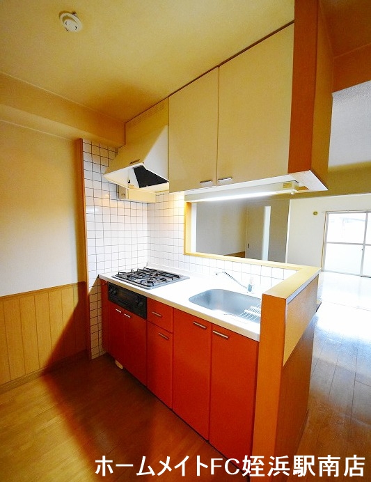 キッチン　★３口コンログリル付き♪★参考写真