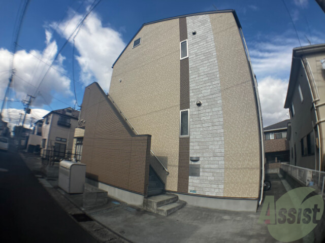 建物外観　宮城県仙台市泉区旭丘堤３「ハーモニーテラス旭丘堤３」