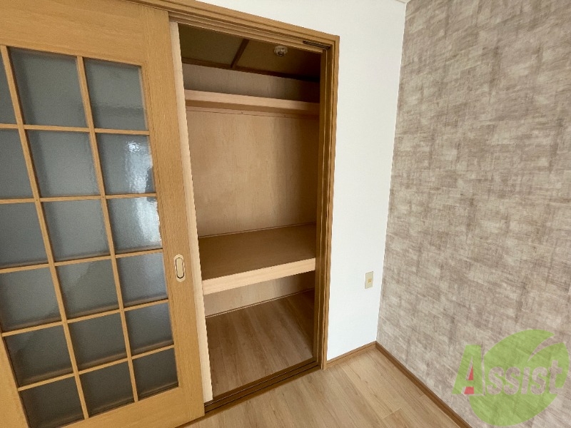 収納　こちらは収納です。広さもいい感じです。