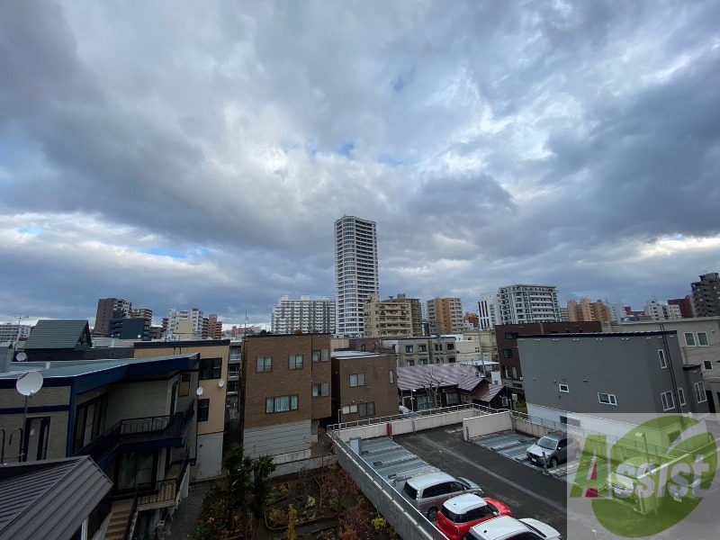 眺望　眺望です。高い建物がなくて見晴らしがよいですね！