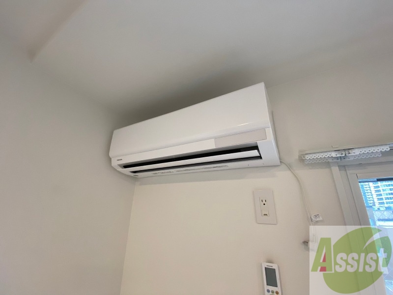 その他設備　こちらはエアコンが設置されております！夏場も快適です！