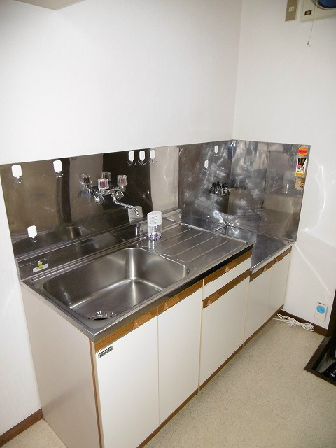 キッチン　写真は203号室です（参考）