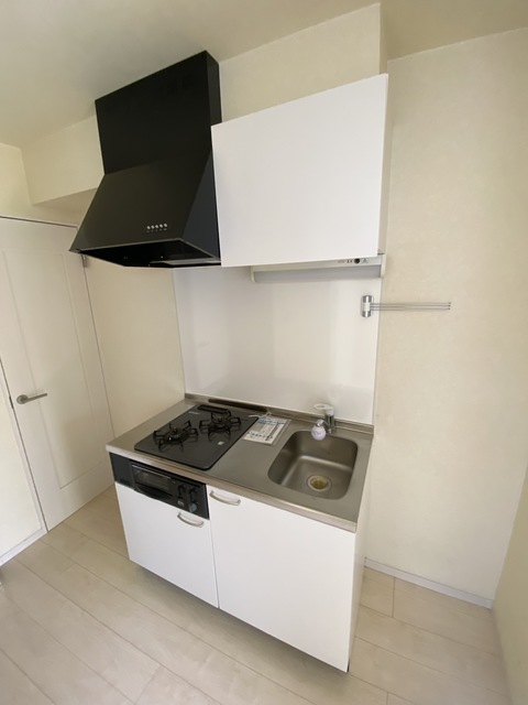 キッチン　２口コンロで在宅ワークもＯＫです。