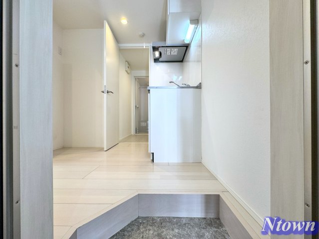 玄関　収納もある玄関です