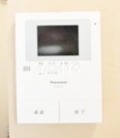 セキュリティ　モニター付きインターホンです。