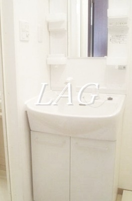 洗面設備　洗面台です。