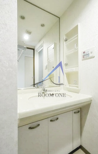 洗面設備　洗面台です。