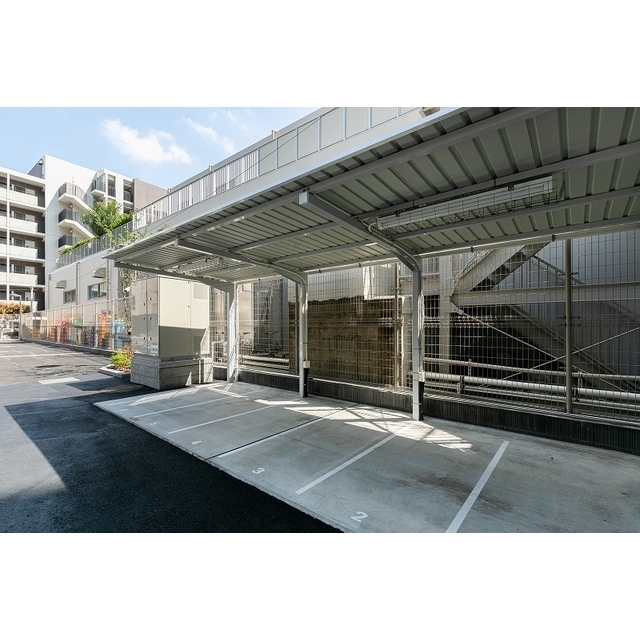 その他共有部分　バイク置場２０２５年４月撮影