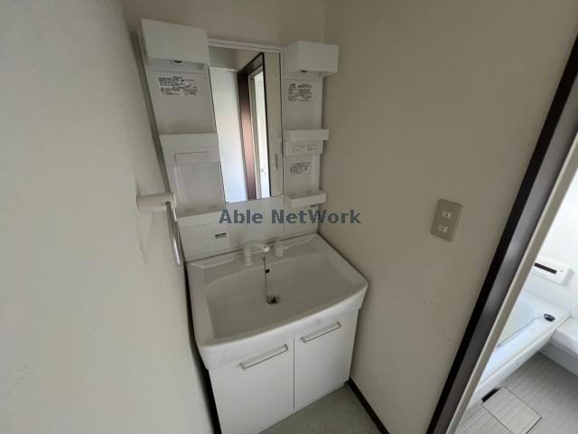 洗面設備　リフォーム済み！