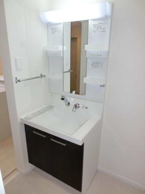 洗面設備　嬉しい独立洗面台