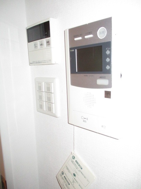 セキュリティ　来客の確認ができるので安心ですね