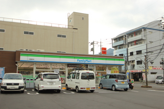 コンビニ　ファミリーマート広島緑井店（コンビニ）まで168m