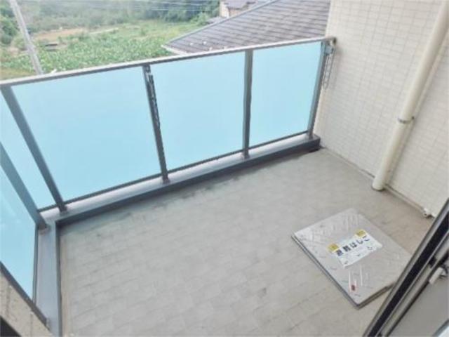 バルコニー　お洗濯もバッチリです