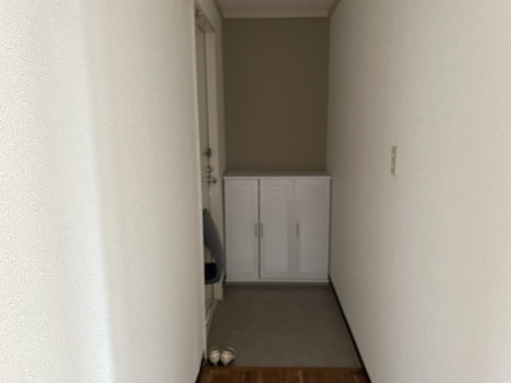 玄関　玄関です♪シューズボックスついてます♪