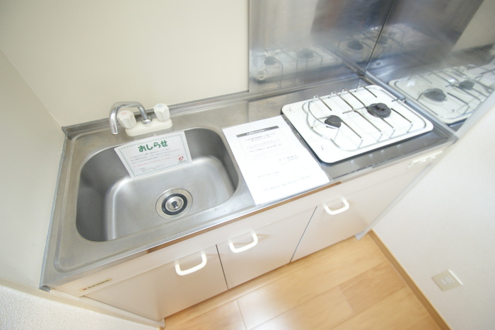 キッチン　写真は別号室になります