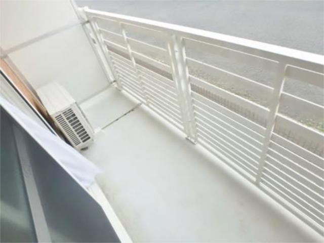 バルコニー　お洗濯もバッチリ
