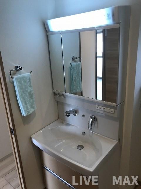 洗面設備　独立洗面台♪