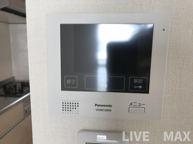 セキュリティ　モニター付きインターホン♪