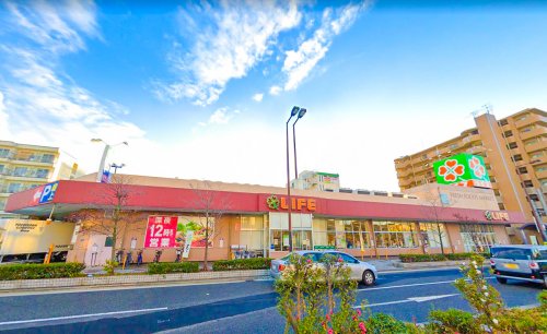 スーパー　ライフ 西天下茶屋店（スーパー）まで488m