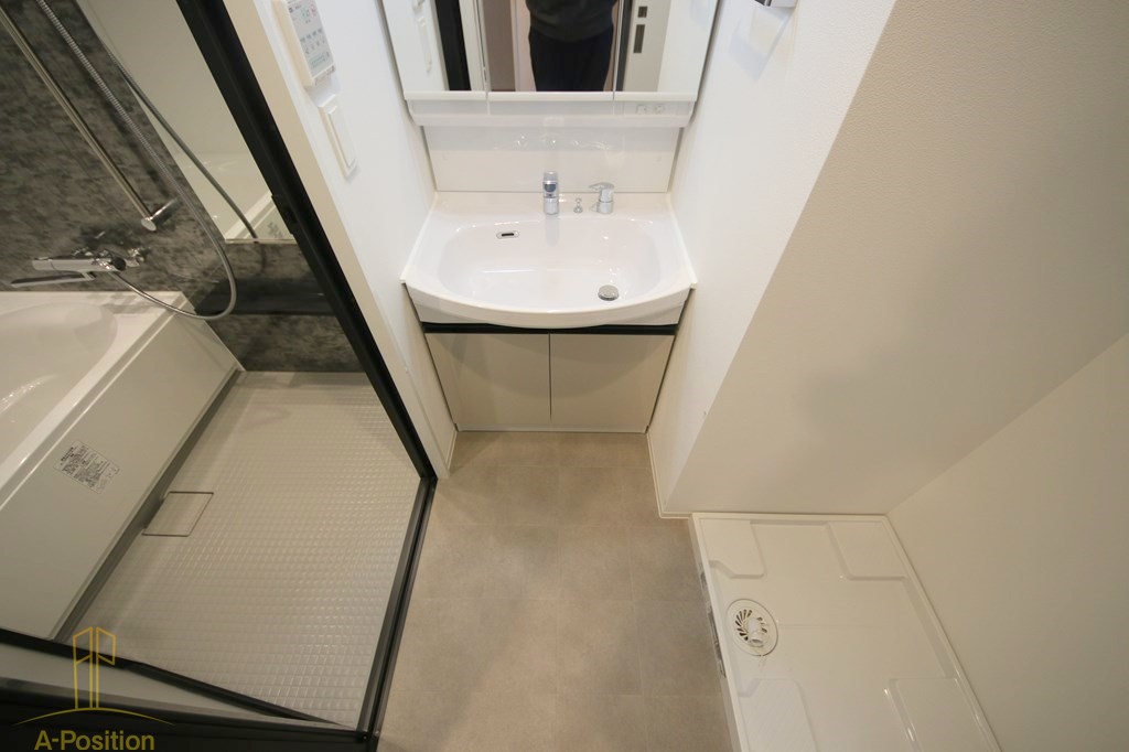 洗面設備　レジュールアッシュ谷町四丁目グランクラス