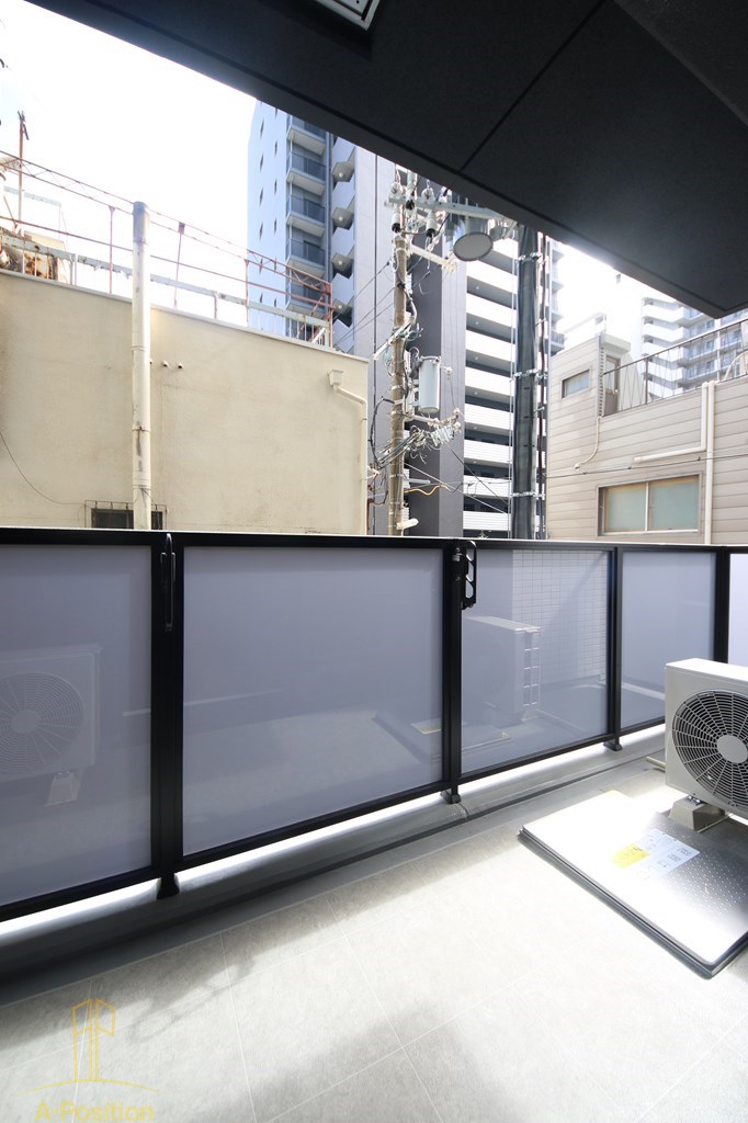 バルコニー　レジュールアッシュ谷町四丁目グランクラス