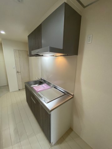 キッチン　2口IHコンロ付きのシステムキッチン♪