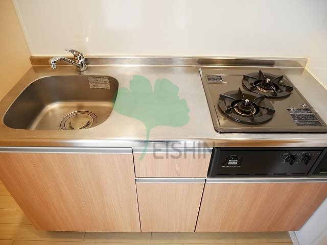 キッチン　シンプルな清潔感のあるキッチンです！