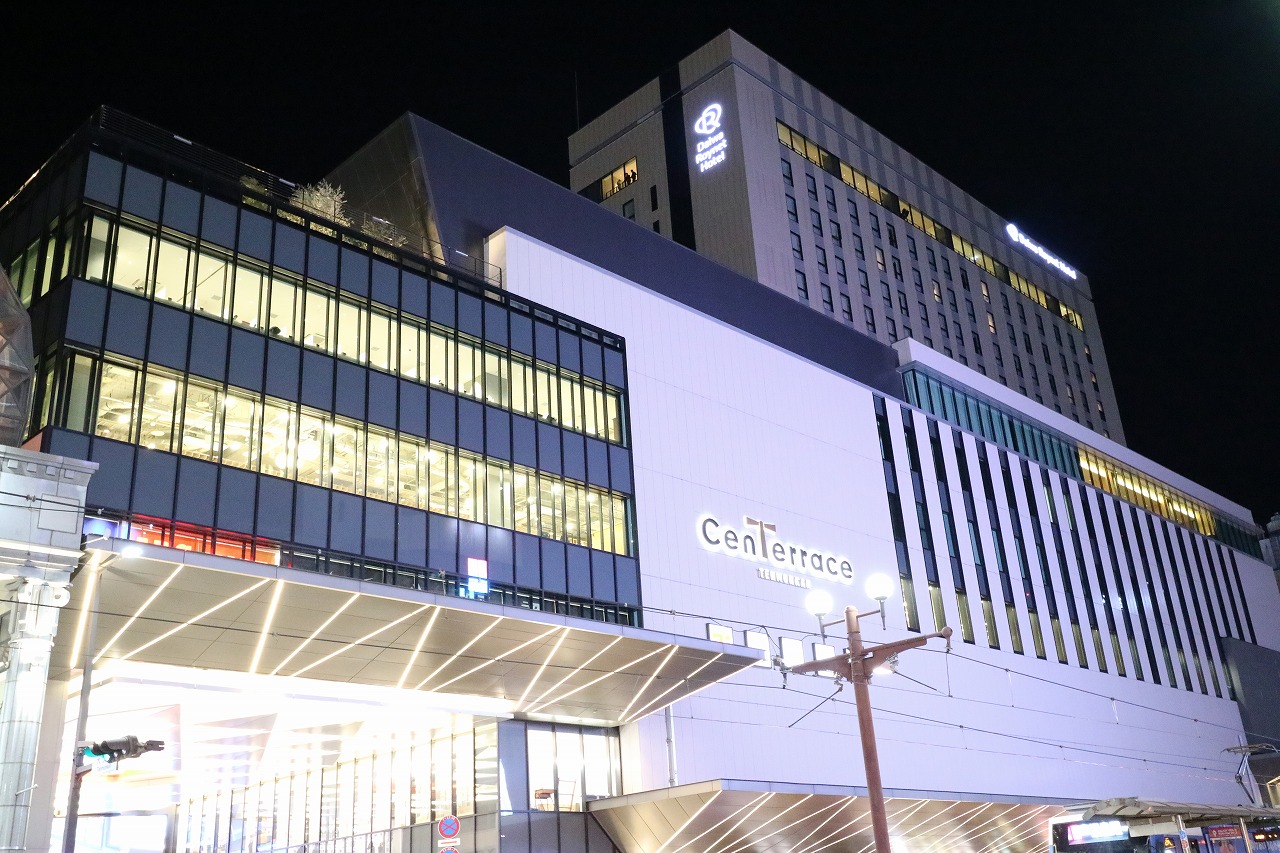 ショッピングセンター　センテラス天文館（ショッピングセンター）まで657m