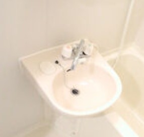 洗面設備　洗面台です。