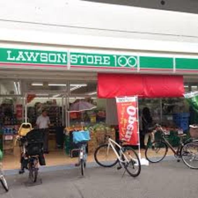 コンビニ　ローソンストア100西区京町堀店（コンビニ）まで872m