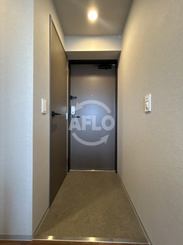 玄関　ジオエント梅田北リバーフロント　玄関