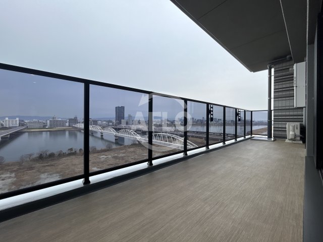 バルコニー　ジオエント梅田北リバーフロント　バルコニー