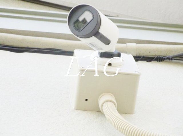 セキュリティ　防犯カメラです。