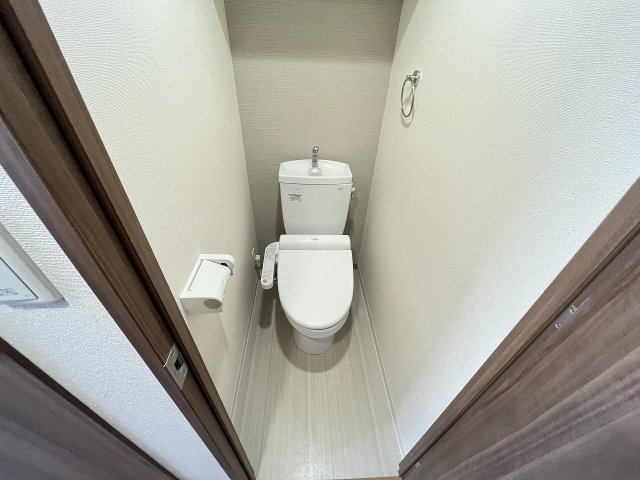 トイレ　ゆったりとした空間のトイレです