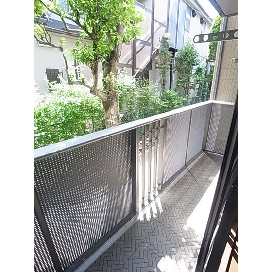 バルコニー　お洗濯もの良く乾きます