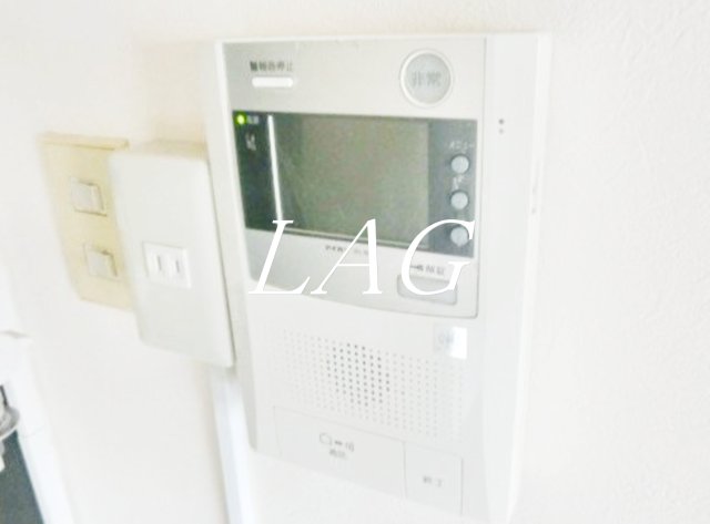 セキュリティ　モニター付インターホンです。